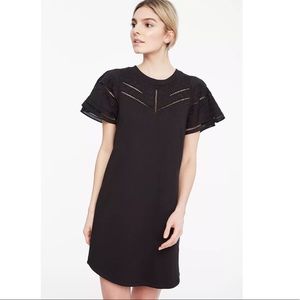 Parker Katrina Combo Dress in Black Size Large NWT